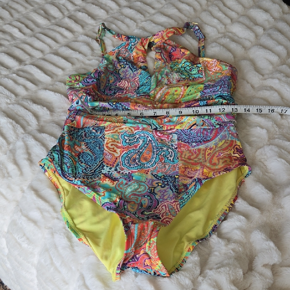 Bleu Rod Beattie Yellow Swimsuit